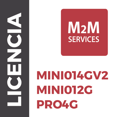 [VOUCHER1Y] Servicio de datos por un Año para comunicadores MINI014G/V2 y MINI012G, con eventos ilimitados.
