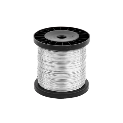 [SF16AWG500] Bobina de 500 Metros (1640 Pies) / Alambre de Aluminio Reforzado / 16 AWG / Para Intemperie / Ideal para Cercas Electrificadas.