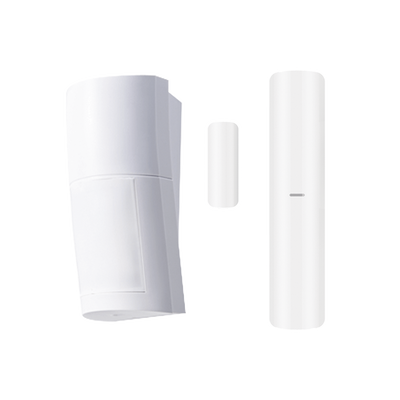 [QXI-R-W-HKV] Detector de Movimiento Pasivo con transmisor DS-PDMC-EG2-WB(B)/ Inalambrico / Altura de montaje 0.8m a 2.7 m ajustable / 100% Exterior / Compatible con AXPRO