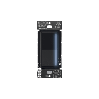 [RRSTPRONMN] (RadioRa3) Atenuador táctil Sunnata Dimmer PRO color negro satin, requiere cable neutro / soporta 250W LED