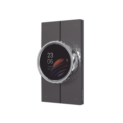 [RT61D1US] Mini pantalla táctil Hub controlador integrable con sistemas de automatización compatible con múltiples marcas, una entrada de iluminación, 4 botones para escenas. Conexión Wifi