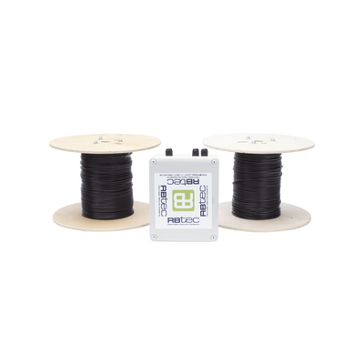 [MIC-2Z-500-V2] MICALERT Cable Sensor para Paredes, barandales, rejas rigidas / 2 zonas de 152 metros / 304 Metros de protección total/Tarjeta LPU400/Calibración via software
