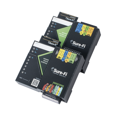 [SFKDS004WIEGAND] Convertidor de lectora para control de acceso (cableado a inalámbrico) / 1 Wiegand / 2 Relevadores / 2 Entradas / Atraviesa hasta 1.6 KM En Construcción o Material