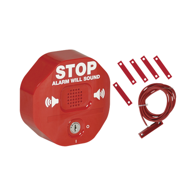 [STI-6402] Alarma Multifunción Exit Stopper® para proteger puertas dobles (incluye contactos magnéticos)