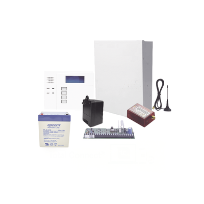 [VISTA48/6150TB4G] Panel de Alarma / 8 Zonas Programables / 48 Usuarios / 2 Particiones / Comunicador 4G LTE-M / Batería 4Ah / Transformador 16.5Vca