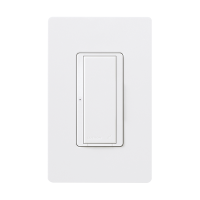 [RRD8ANSWH] (RadioRA2) Interruptor Inteligente On/Off, requiere cable neutro. 8A, /120V, compatible con RA2Select y RR3.