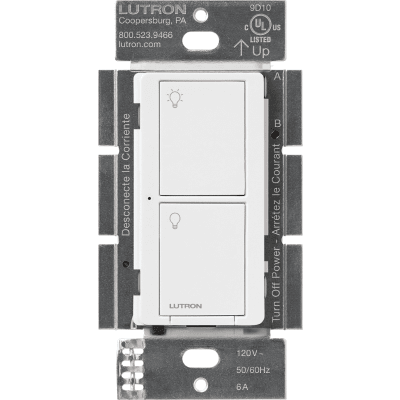 [PD6ANSWH] (Caseta Wireless) Interruptor Inteligente On/Off, requiere cable neutro. 6A, /120V