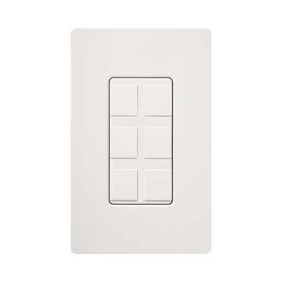 [SC6PFSW] Caja de pared para contactos varios, 6 mini espacios.