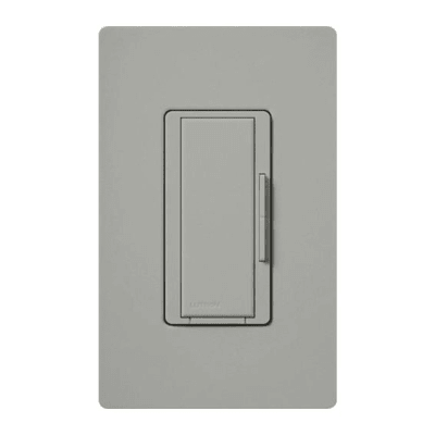 [RDRDGR] Atenuador (dimmer) Auxiliar de pared, compañero de atenuadores multilocación color negro