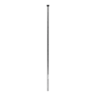 Poste de Esquina de 1m para Cerca Electrificada de Tubo Galvanizado cal. 18 de 1Diam. Ideal para 5 Aisladores (No incluidos).