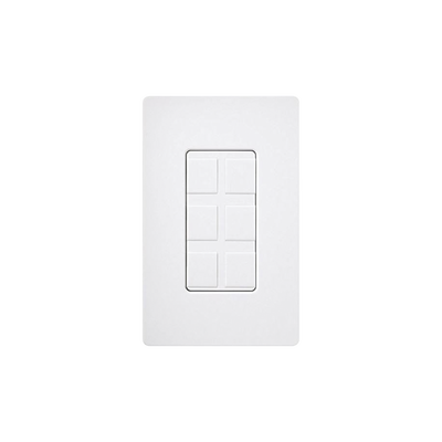 [CA6PFWH] Caja de pared para contactos varios, 6 mini espacios.