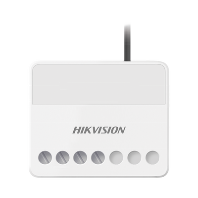 [DS-PM1-O1H-WB] (AX PRO) Interruptor Inalámbrico / 1 Salida de Relevador de 100 a 240 VCA (Max. 13A)
