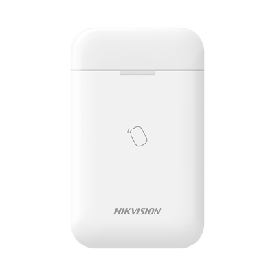(AX PRO) Lector de Tag Inalámbrico HIKVISION / Permite Armar y Desarmar / Incluye 2 Tag DS-PT-M1
