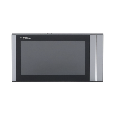 Monitor Analógico LCD de 7 1080p (Full HD) a Color / Touch Screen / Soporta 2 Frentes de Calle y hasta 4 Monitores / Soporta Cámaras Analogicas (TURBOHD) para Tener Visión Adicional / Color Negro