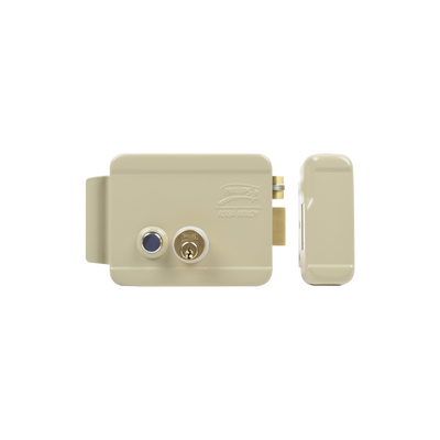 [321-DCBD-ABG] Cerradura Eléctrica / Incluye Llave / Derecha/ Con Botón integrado /Exterior