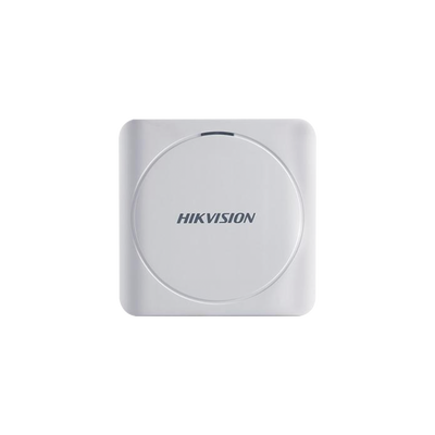 [DS-K1801E] Lector de Tarjetas PROX EM / Exterior IP65 / Wiegand / Compatible con Cualquier Panel / PEQUEÑO y ESTETICO