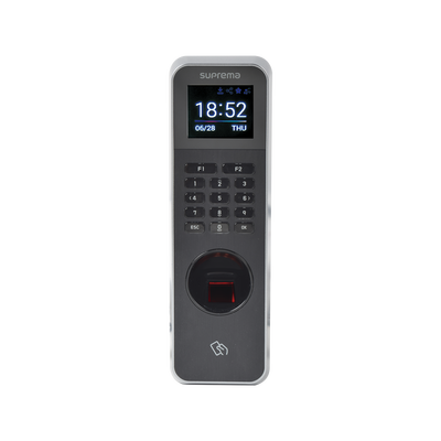 Lector de Huella IP67 Con Teclado y Lector de Tarjetas RFID(125kHz EM & 13.56MHz MIFARE, MIFAREPlus, DESFire/EV1), y BLUETOOTH, Uso para Control de Acceso y Asistencia