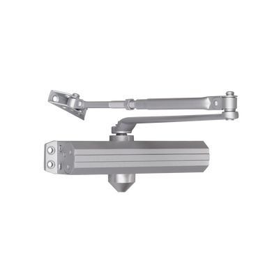 [SD-C101-SGQ] Cierra Puertas / De Superficie / Puertas de Metal / Puertas de Madera / Ajustable para Tamaños 1~6 / Puertas Hasta 150 kg / Incluye Herrajes / Brazos de Acero Forjado