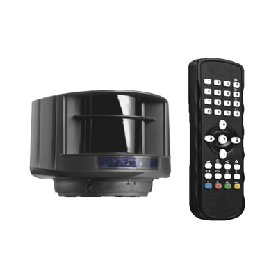 [10LZR-H100KIT-19327] Kit de Sensor láser y control remoto / Evite el uso de lazos magnéticos / Protege carriles de hasta 9.6 m de ancho y 9.6 metros de profundidad
