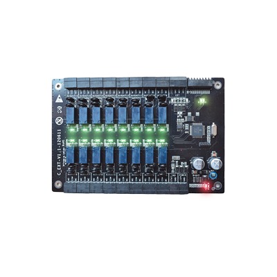 [EX-16] Expansor de 16 Relevadores / RS-485 / Compatible ZKEC10 / Hasta 58 Relevadores / 12VCC
