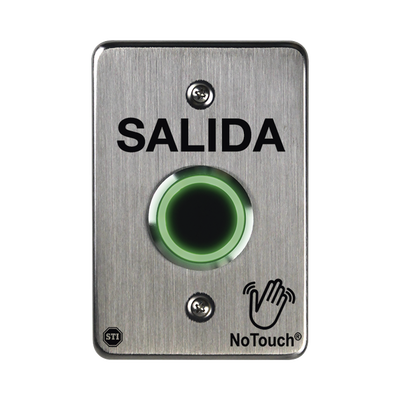 [NT-SS101-ES] Interruptor IR NoTouch® de Acero Inoxidable, Salida Única, SALIDA