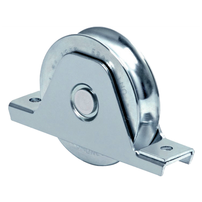 [1151-5550-001] 338 - Rueda de 12 cm / Capacidad Para Puertas de Hasta 400 kg / Canal Tipo U