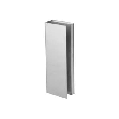 Montaje U para Puertas de Vidrio/ 3/4 de Grosor/ Para Chapas Magnéticas de 1200 lbs./ Ajuste por Opresores