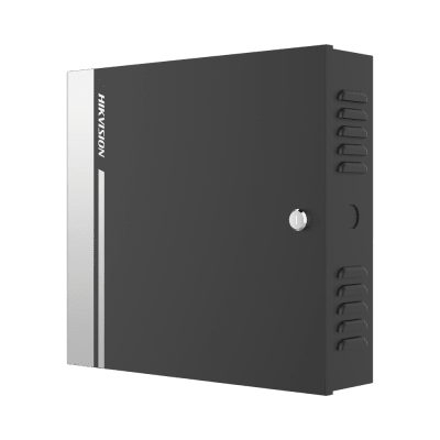 [DS-K2811] Controlador de Acceso para 1 Puerta y 2 Lectores Wiegand o RS485 / Incluye Gabinete y Fuente de Alimentación 12Vcc/8A / Soporta Batería de Respaldo / Wiegand y RS-485 / 10,000 Tarjetas