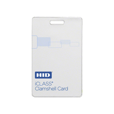 [ICLASS2080] Tarjeta iClass Clamshell (Gruesa) / 2 k memoria / Garantía de por Vida