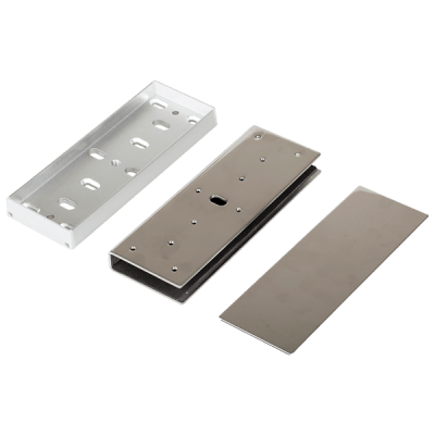 [E-941S1K2/UQ] Montaje Para Puerta de Vidrio Tipo U / Para Chapas Magnéticas de 1200 Lbs / Secolarm