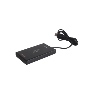 Lector Enrolador de Escritorio para tarjetas de Proximidad ROSSLARE (MIFARE 13.56 MHZ), Compatible con AXTRAXNG y AXTRAXPRO
