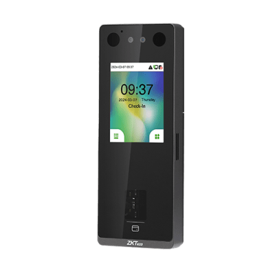 [SENSEFACE3A] Terminal Biométrica Facial / Pantalla 2.8 / 3,000 Rostros 6,000 Huellas / IP65 / Video Intercom SIP / ONVIF / Anti-Fraude