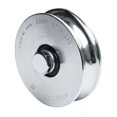 Rueda de 16 cm SIN Soporte / Soporta hasta 575 kg / Canal Tipo U