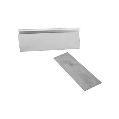Montaje en U para Puertas de Vidrio /1/2 de Grosor/ Uso con chapas de 600 y 750 lbs / Ajuste por Opresores