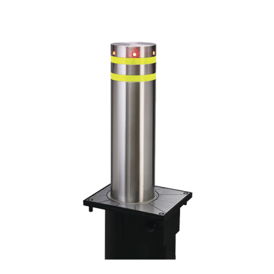 [XB-275] Pilona o Bolardo Neumático / 100% Acero Inoxidable / Alta Velocidad / 275MM Diámetro / Acabado de Lujo