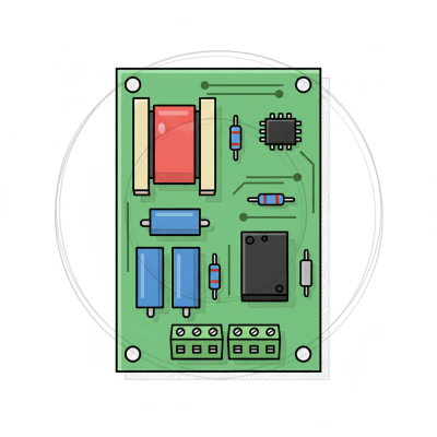 [314618747] Tarjeta Electrónica de acceso compatible con torniquete Mod DSK3B801BX