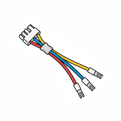 [101504313] Cable de conexion de salida de alarma 10cm compatible con DSKB2411TIM