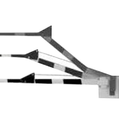 [1601-384] Brazo de madera con articulacion / Compatible con barreras DKS 1601
