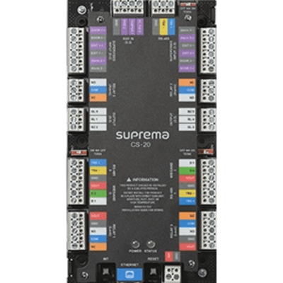 CoreStation (CS20) Panel de Control de Acceso /para 2 puertas / Compatible con Sistema de Elevadores