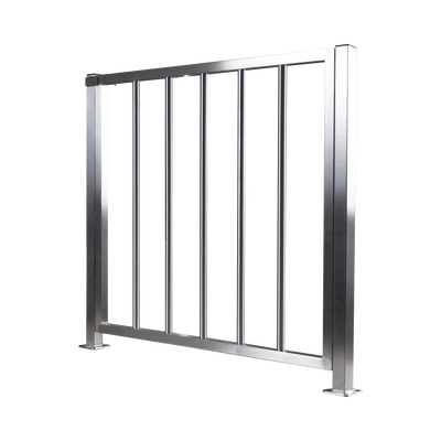 [XD-100-MC] PUERTA ACERO INOXIDABLE DE MEDIO CUERPO