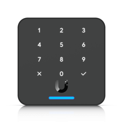 [UA-G3-FLEX-B] Lector de Acceso G3 Flex con Teclado y NFC, Compatible con App UniFi Identity y Touch Pass, Uso con Guantes o Humedad, Resistencia IP55 y Alimentación PoE