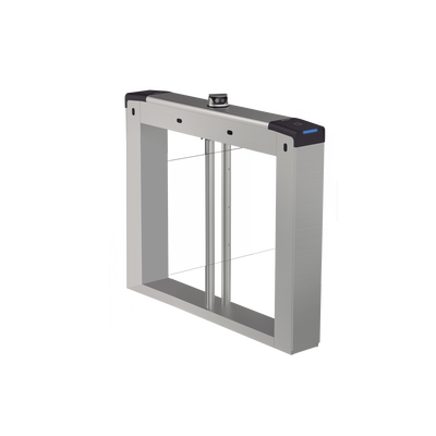 [DS-K6B221TMX-M] Torniquete Swing Central / Reconocimiento Facial y Lectores de Tarjeta Incluidos / Bidireccional / 5,000,000 MCBF / 4 Pares de dToF / Carriles Seleccionables de 65 o 90 cms (aletas de acrilico no incluidas) / Requiere Torniquetes Laterales