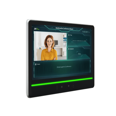 [FACEKIOSKH10A] Terminal de Verificación Facial / Pantalla Táctil 10.1 / Autenticación Dual Rostro-Tarjeta / Cámara Binocular 2MP WDR / Capacidad 10,000 Rostros / WiFi 2.4 GHz / Android 7.1