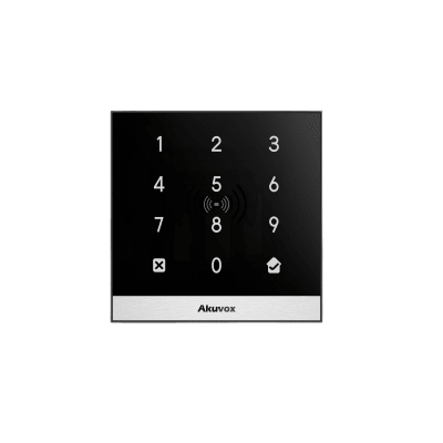[A02KIT] Teclado de Control de Acceso + Bracket de Instalación / Administración 100% en la Nube / Interfaz WEB / POE / Lector Prox 125 kHz / MIFARE 13.56MHz / NFC / APP Smart Plus / Control de 1 Puerta / PIN Para Visitas / IP65