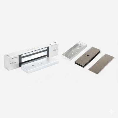 [E941SA1K2PQ/KITU] Kit Para Control de Acceso Incluye Chapa Magnética de 1200 Lbs / Montaje En U Para Puerta de Cristal / Uso Interior / Certificación UL