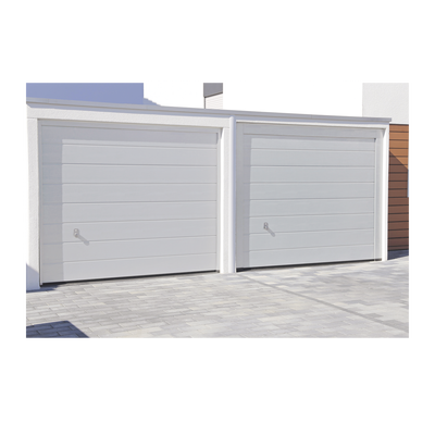 Sección para puerta de Garage / Lisa / Color blanco / Para GARAGE127 / Estilo Americana.