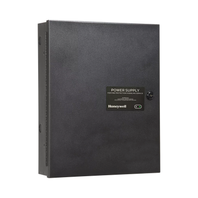 [HPF-PS6B] Fuente de Alimentación Remota / 6 Amperes / 2 Entradas / 5 Salidas NAC o Auxiliar de 24 Vcc / Compatible con paneles Notifier, Farenhyt, Silent Knight y Fire-Lite / Gabinete Negro