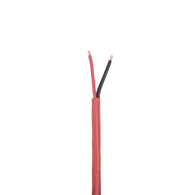 [4306-1104/1000] Bobina de 305 Metros (1000 Pies) de Alambre / 2 x 18 AWG / Riser / Tipo FPLR-CL3R, FT4 / Color Rojo / Para Aplicaciones en Sistemas de Detección de Incendio y Sistemas de Evacuación