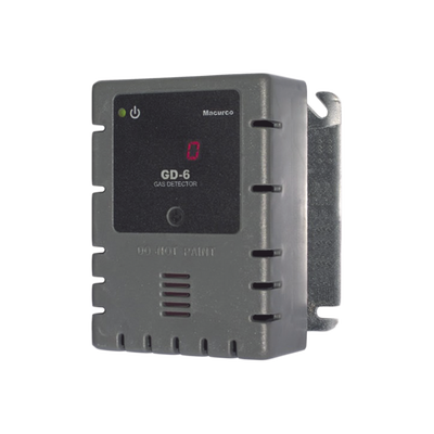 [GD-6] Detector, Controlador y Transductor de Metano (GN), Propano (LP) o Gas Hidrógeno (uso comercial)