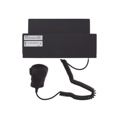 [CMIC-1] Chasis Con Micrófono / Compatible con DVC-EM de NOTIFIER / Color Negro